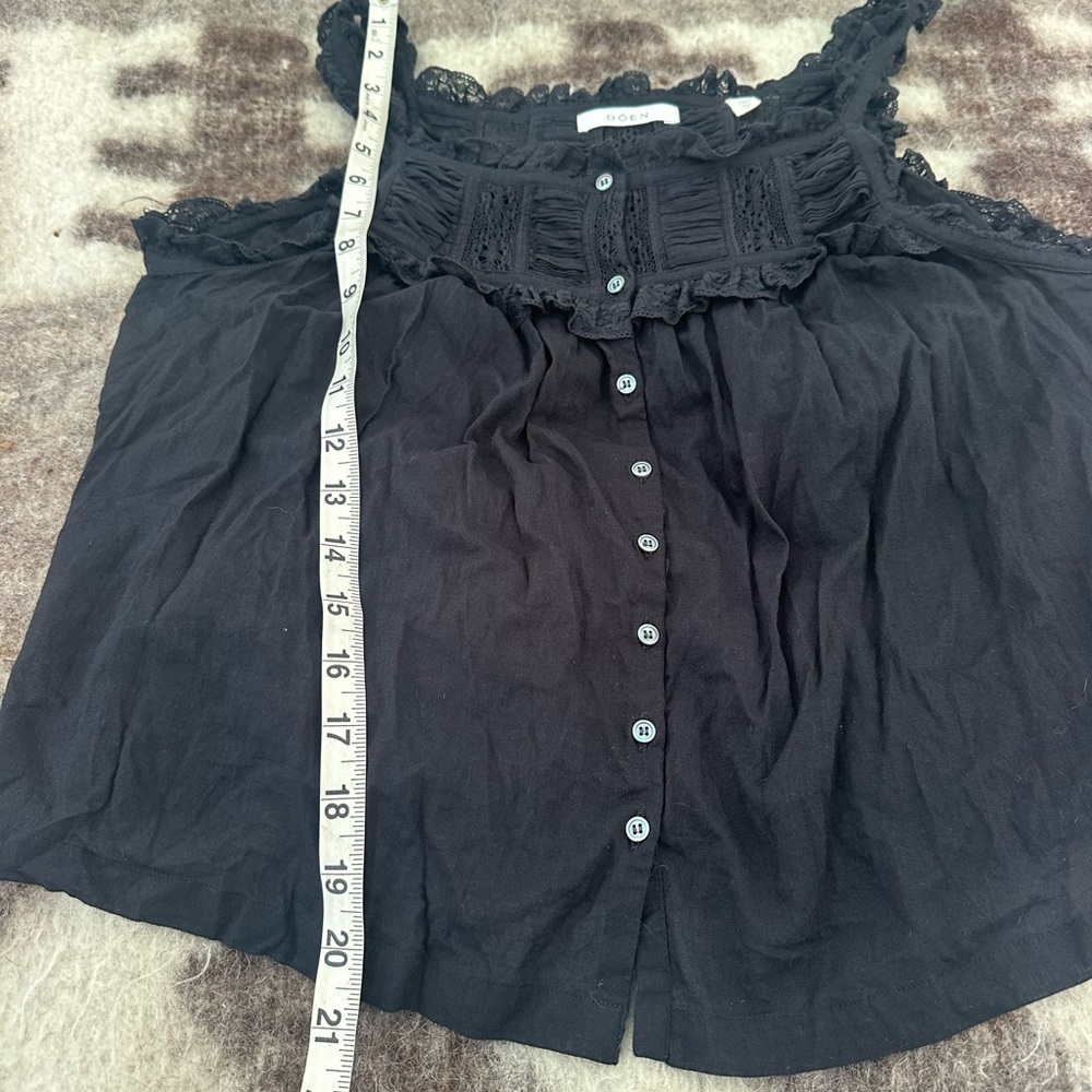 Dôen Fidella Black Tank Top - Picture 7 of 7